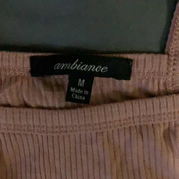 Dusty pink tank top, size Medium in women. - Picture 2 of 3